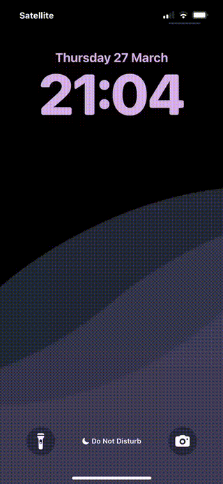 紫色波浪